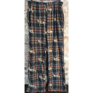 Woodland Creek Light Pajama Lounge Pants Mens Sz XL Outdoor Deer Hunting ab